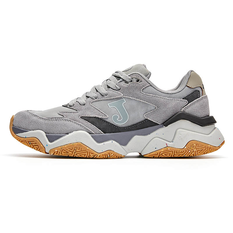 Joma Abrasion Resistant Slip Resistant Abrasion Resistant Slip Resistant Low top Platform Casual Shoes Men's Gray