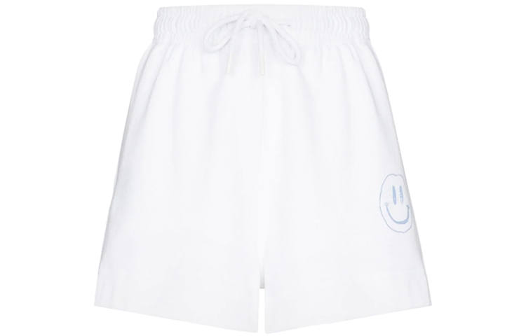 GANNI Casual Shorts Women's White Moderate