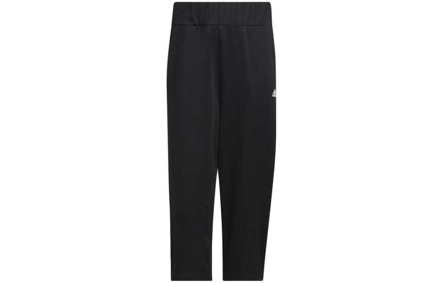 Adidas Adidas Knitted Sweatpants Japan Version Women's Black