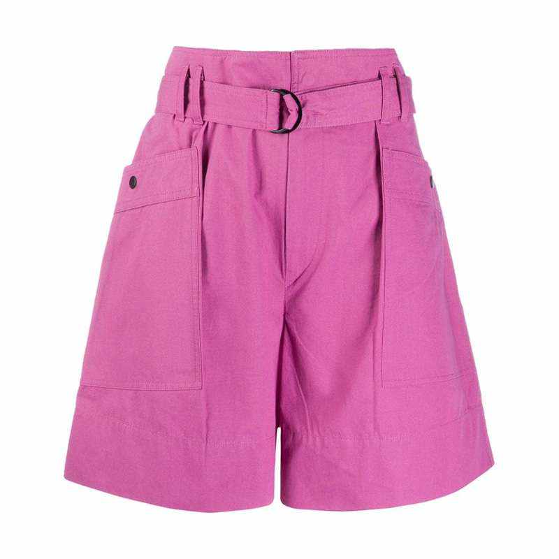 ISABEL MARANT ETOILE Casual Shorts Women's Rose Red Moderate