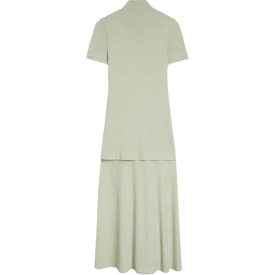 JIL SANDER Jil Sander high-neck fluid midi dress