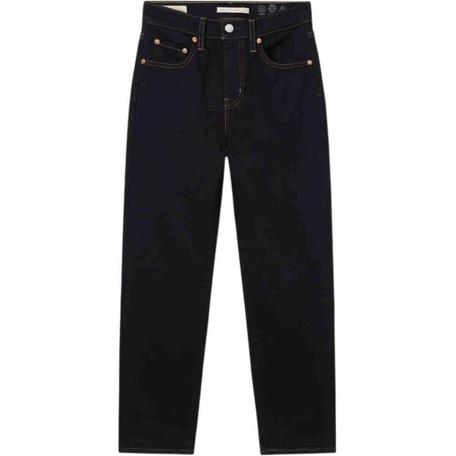 Levis CNY Jeans Women's Dark Blue Moderate Straight Fit Pants