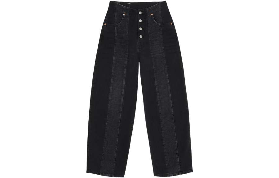 MM6 Maison Margiela Panelled Straight Leg Jeans