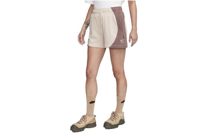 Nike Nike Casual Shorts Women's White Brown Moderate