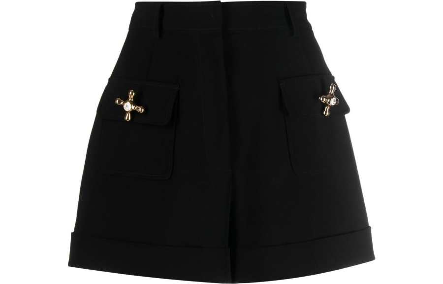 MOSCHINO Casual Shorts Women's Black Moderate