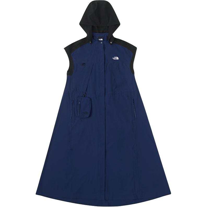 THE NORTH FACE Urban Exploration Short Sleeved Dress Women's Navy Blue