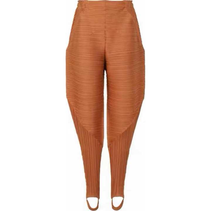 ISSEY MIYAKE ISSEY MIYAKE Casual Pants Women's Light Brown