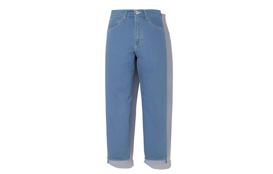 Levis Levis Jeans Women's Spring Sky Blue Moderate Straight Fit Pants