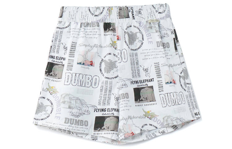 Li-Ning Li Ning x Disney Casual Shorts Women's White