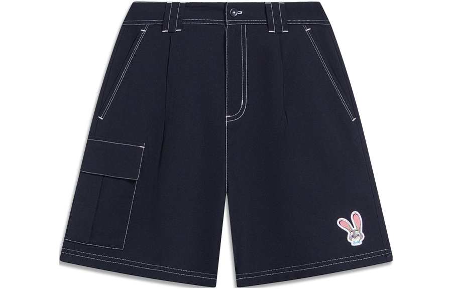 Li-Ning Li Ning X Disney Casual Shorts Women's Black Moderate