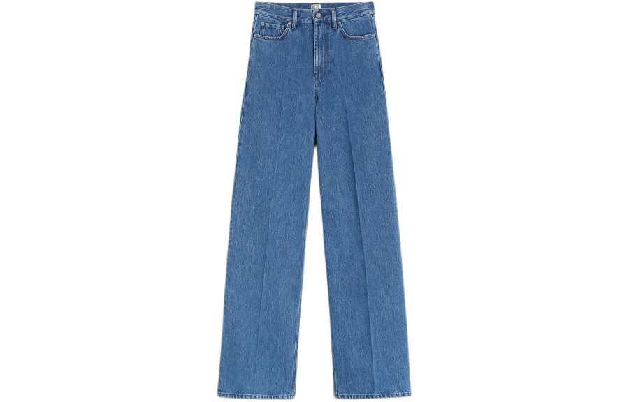 TOTEME Totême High Waist Wide Leg Jeans