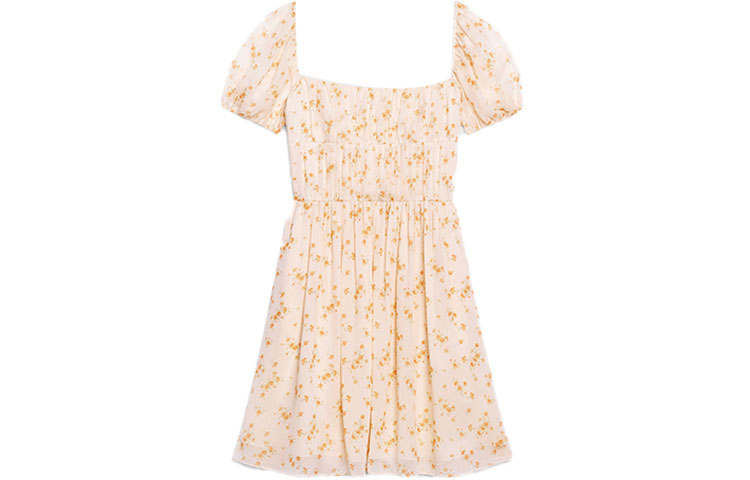 CELINE SS22 Short Sleeved Dress Women's Orange