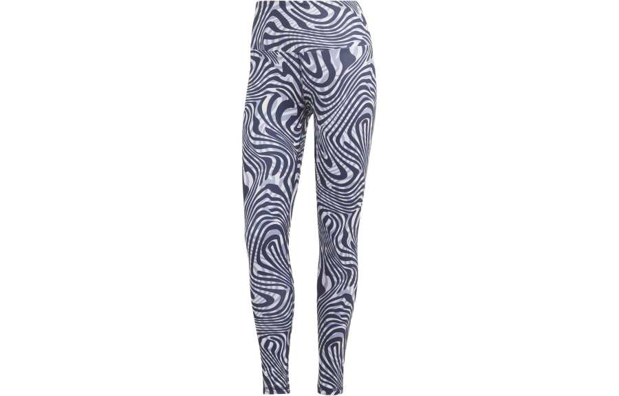 Adidas Adidas Yoga Essentials Printend 7/8 Leggings Women's Blue