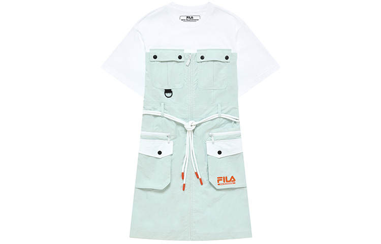 FILA FUSION x White Mountaineering, FILA FUSION Hakusan L Collaboration Collection Short Sleeved Dress Women's