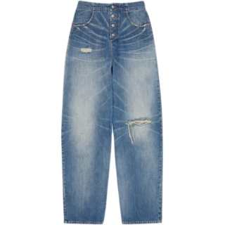 MM6 Maison Margiela Distressed Washed Denim Jeans