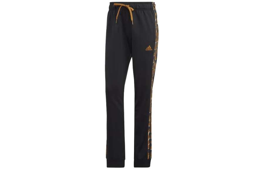 Adidas Adidas Essential Knitted Sweatpants Women's Black Moderate Straight Fit Pants