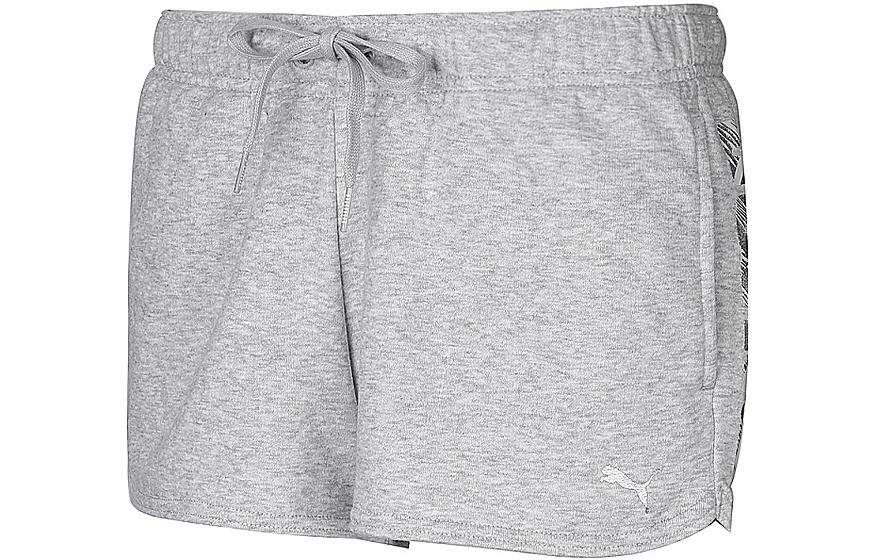 PUMA Casual Shorts Women's Gray Moderate