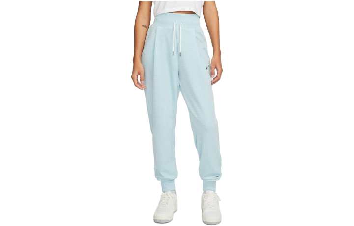 Nike Nike Knitted Sweatpants Women's Light Blue Moderate Cuffed Pants