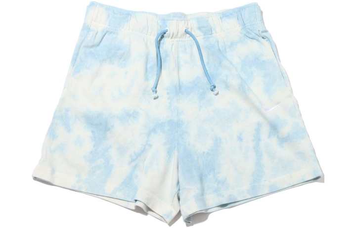 Nike Nike Casual Shorts Women's Blue With White Lettering Moderate