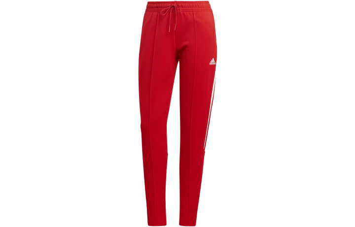 Adidas Adidas Knitted Sweatpants Japan Version Women's Red