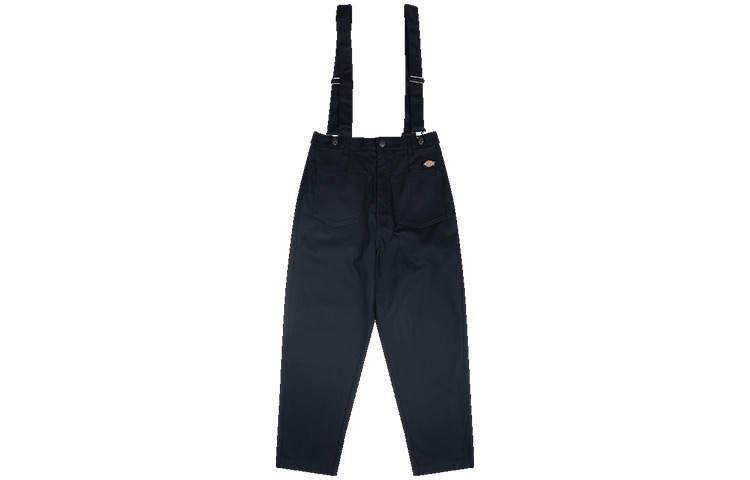 Dickies Overalls Women's Black Moderate Straight Fit Pants