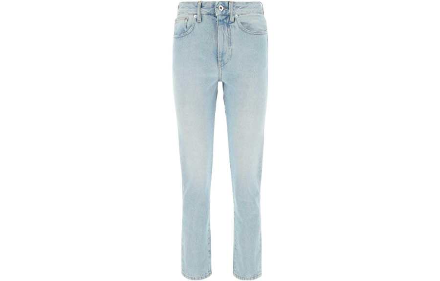 OFF-WHITE OFF WHITE Slim fit Cropped Jeans