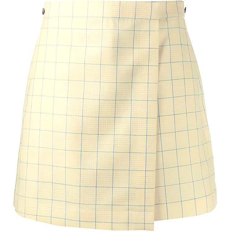 THOM BROWNE Casual Shorts Women's Yellow Moderate