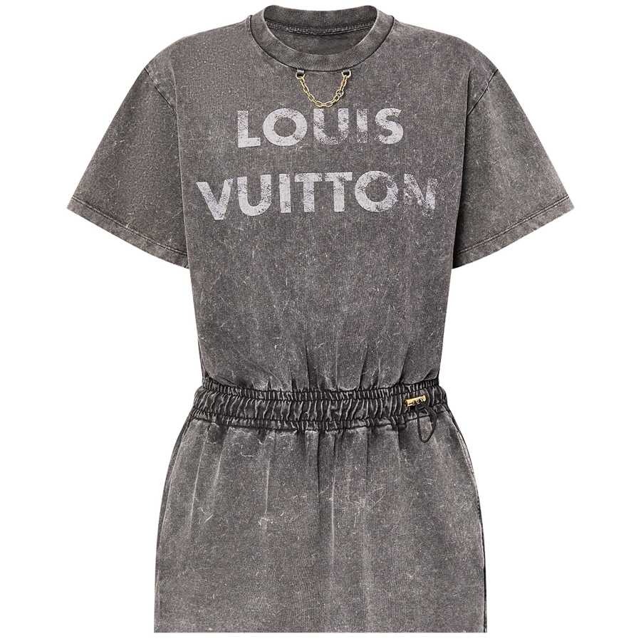 LOUIS VUITTON Vintage-Effect LOUIS VUITTON T-Shirt