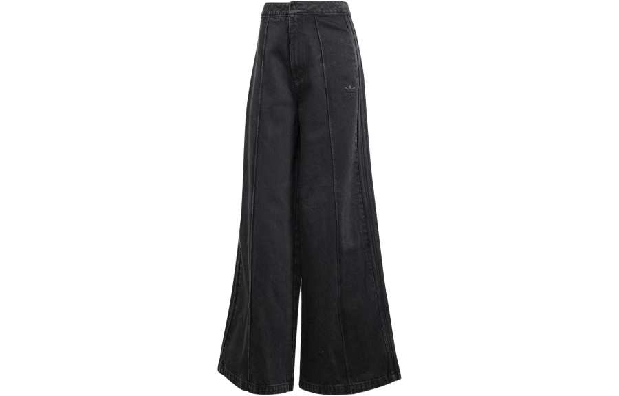 Adidas Originals High-Waist Wide Leg Jeans