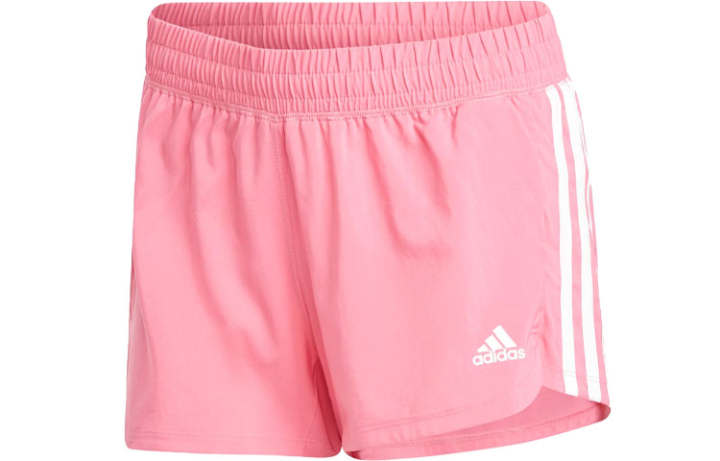 Adidas Adidas Free Shipping With AdiClub Pacer Training 3 Stripes Woven High Rise Shorts