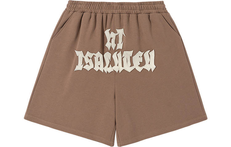 ISaluteU Casual Shorts Unisex Black