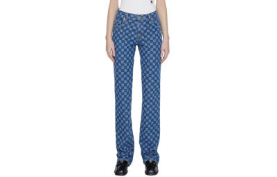 Misbhv Monogram print Flared Jeans