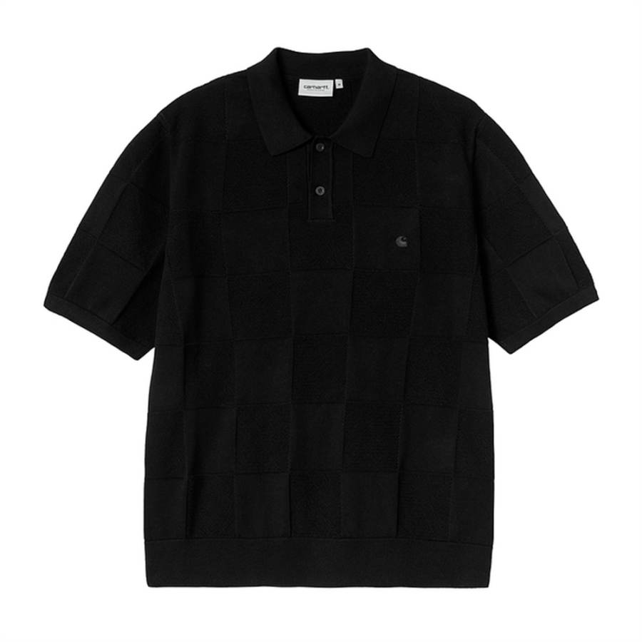 Carhartt WIP Polo Shirt Men's Black