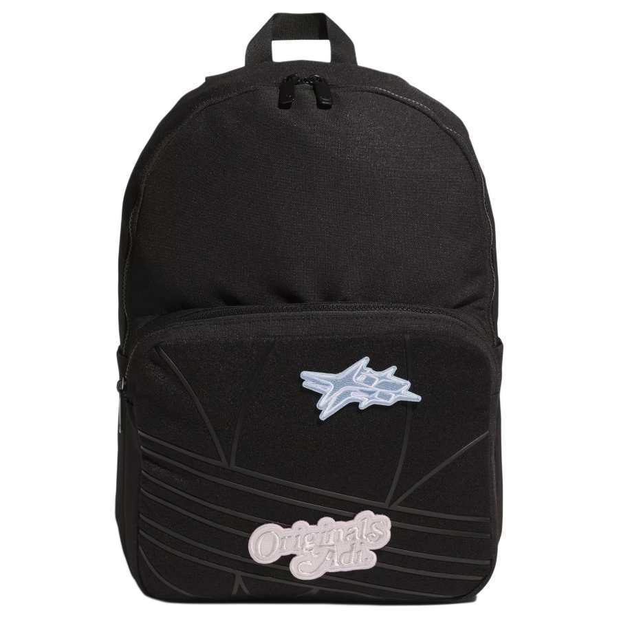 Adidas Originals Recycled Polyester Laptop Bag Portable Backpack Unisex Black