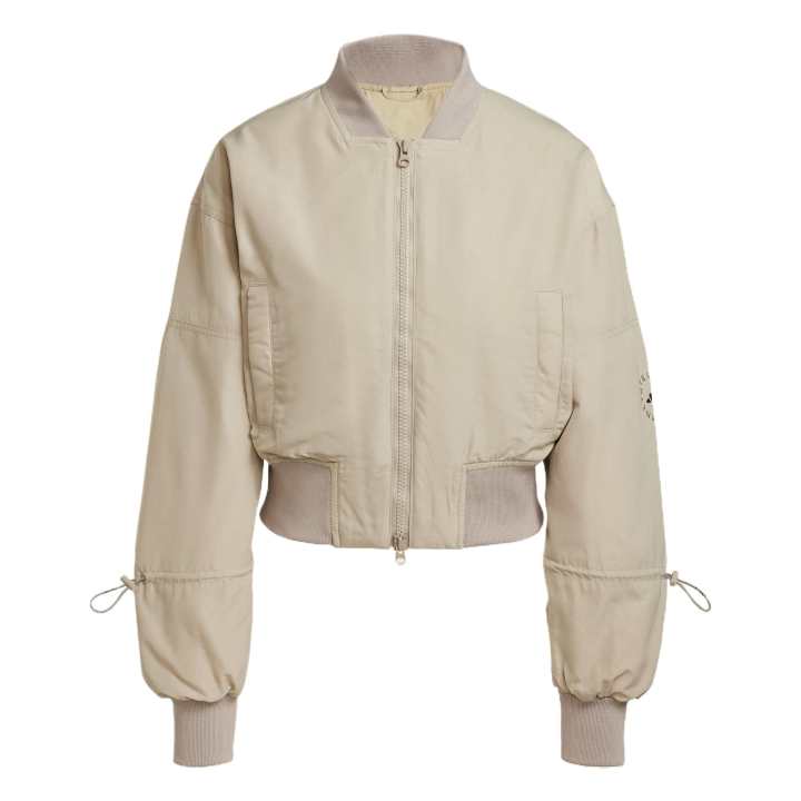 Adidas Adidas By Stella McCartney TrueNature Woven Bomber Cropped Jacket