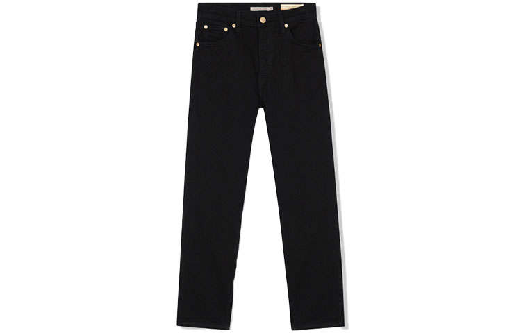 Levis Jeans Women's Black Moderate Straight Fit Pants