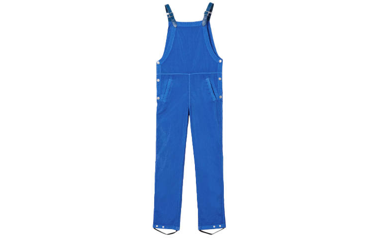 Burberry Overalls Women's Royal Blue Moderate Jumpsuit
