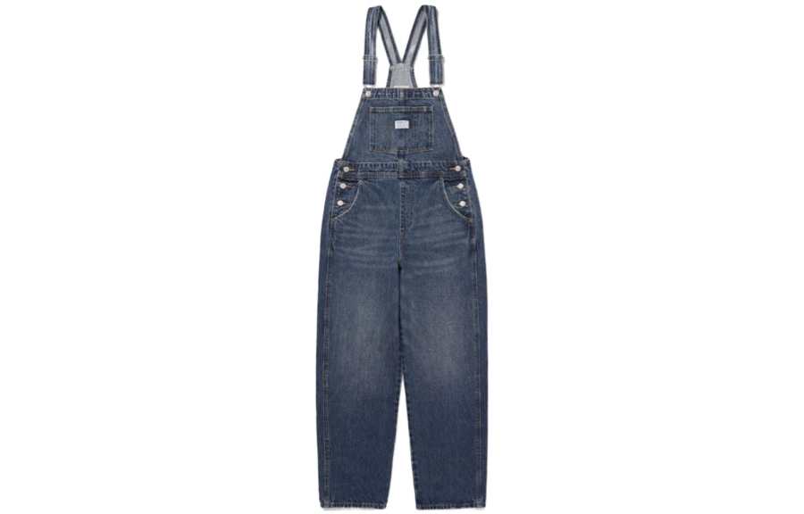 Levis Overalls Women's Vibrant Blue Moderate Overalls