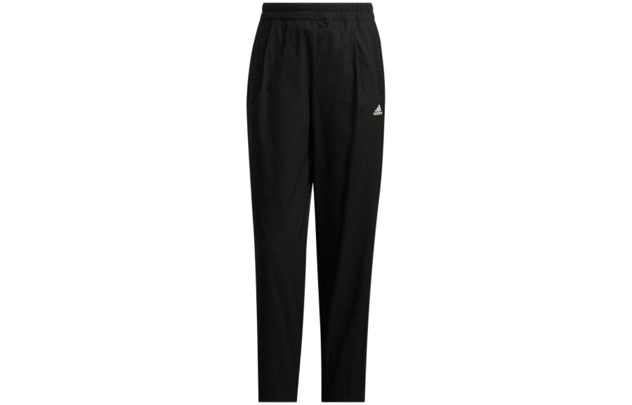 Adidas Adidas Knitted Sweatpants Japan Version Women's Black