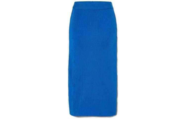 Timberland Knit Long Skirt Women's Blue