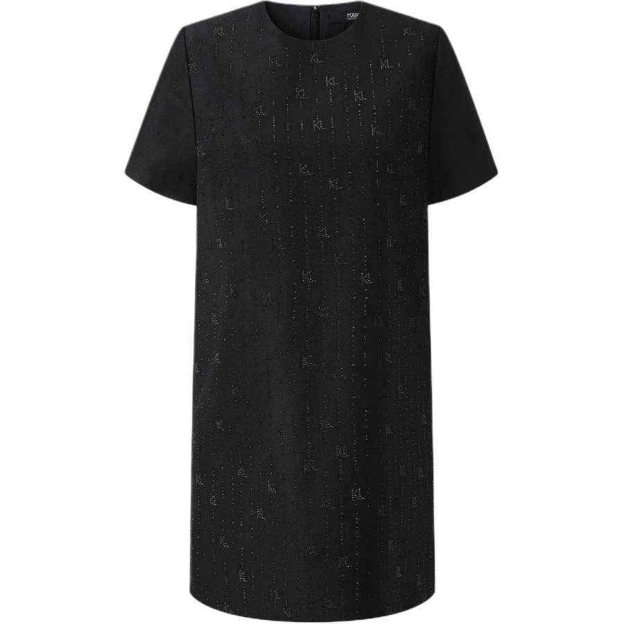 KARL LAGERFELD / Karl Lagerfeld Jeans Short Sleeved Dress Women's Black