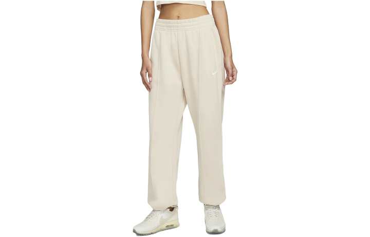 Nike Nike Sportswear Essentials Knitted Sweatpants Women's Apricot Moderate Cuffed Pants