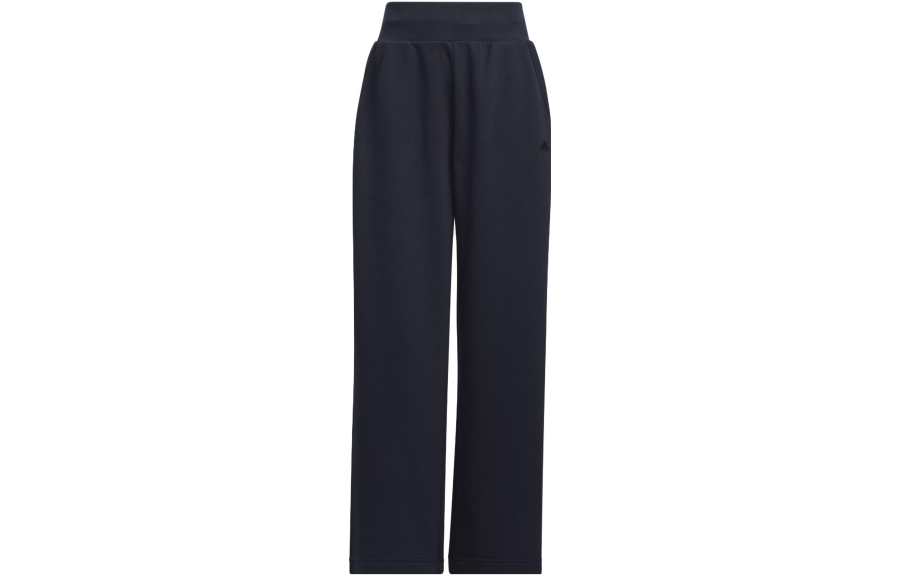 Adidas Adidas Knitted Sweatpants Women's Legend Ink Moderate Wide Leg Pants