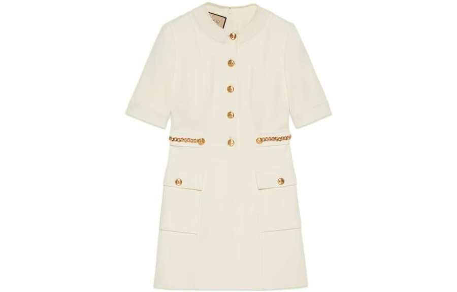 GUCCI 【Previous Season】short-sleeve shift dress