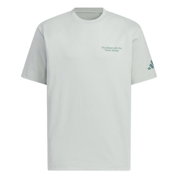 Adidas Adidas GFX SHORT SLEEVE T Shirt Men's Miracle Silver