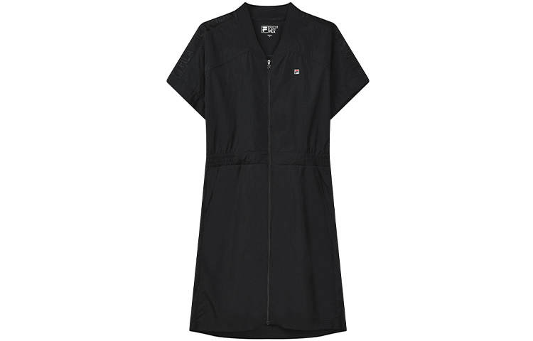 FILA Short Sleeved Dress Women's Jet Black