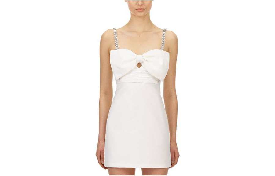 Self-portrait Self portrait Slip Dress Women's White