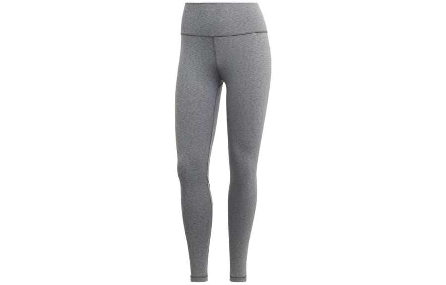 Adidas Adidas Knitted Sweatpants Women's Gray Moderate Slim Fit Pants