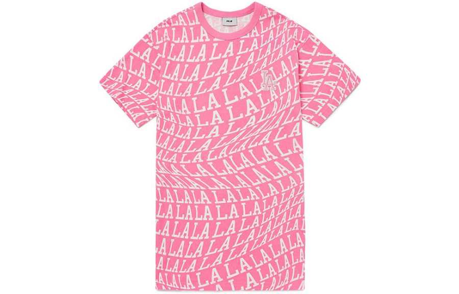 MLB MLB Short Sleeved Dress Women's Pink