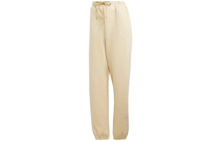 Adidas Adidas x Stella McCartney Knitted Sweatpants Japan Version Women's Beige